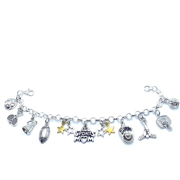All Sports Mom Charm Bracelet - Picture 3 of 7